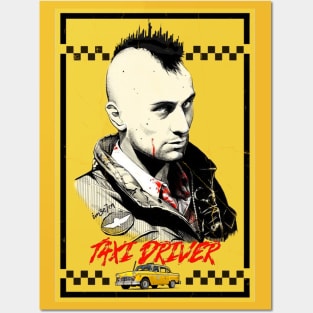 Taxi Driver 1976 Worn Posters and Art